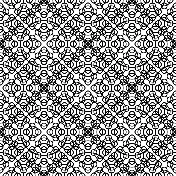 Sömlös svart och minimal geometriska mönster vektorbakgrund. Perfekt för skuggmönster, ytstrukturer, webbsida bakgrunder, bakgrundsbilder, textil — Stock vektor