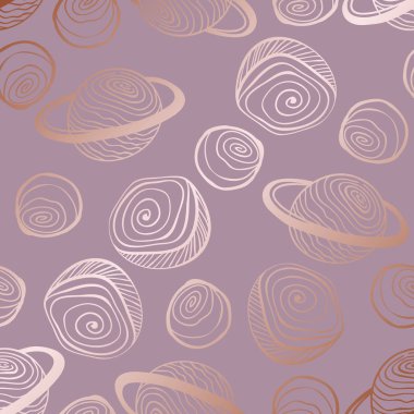 Vektör dekoratif arka plan ile taklit pembe altın. Tasarım ve dekorasyon yüzeyler, davetiyeler ve iş kartları için gül altın