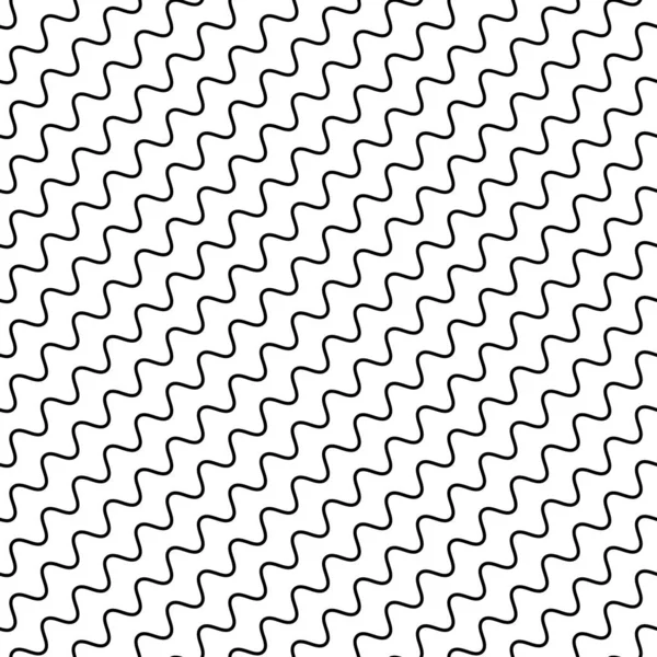 Fondo geométrico mínimo inconsútil del vector del patrón en blanco y negro. Perfecto para fondos de pantalla, rellenos de patrones, fondos de página web, texturas superficiales, textiles — Archivo Imágenes Vectoriales