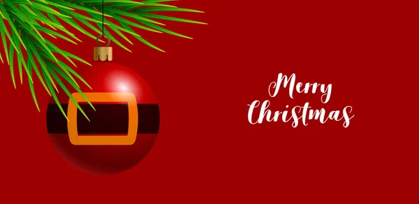 Mutlu Noeller Tatil Tasarımı Vektör Çizimi Toplu Noel Ağacı Dalları — Stok Vektör