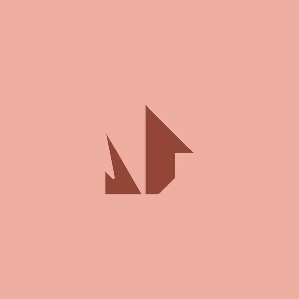 Premium Bird Logo Met Modern Concept Vogel Pictogram Vector Illustratie — Stockvector