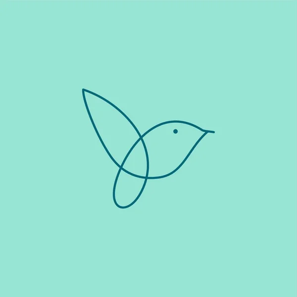 Premium Bird Logo Mit Modernem Konzept Vektor Abbildung Für Vogelsymbole — Stockvektor