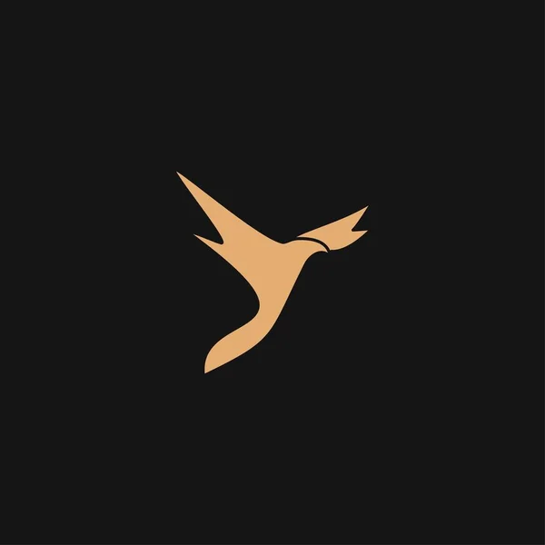 Logo Premium Bird Nowoczesną Koncepcją Ilustracja Wektora Ptaka — Wektor stockowy