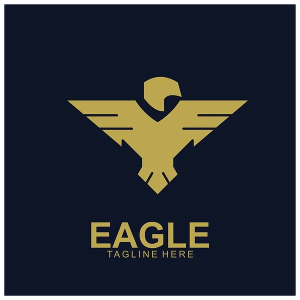 Logo Águila Con Concepto Moderno Diseño Icono Águila Ilustración Vectorial — Vector de stock