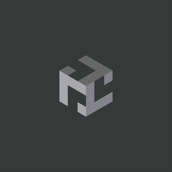 Diseño Logotipo Caja Premium Caja Icono Vector Ilustración — Vector de stock