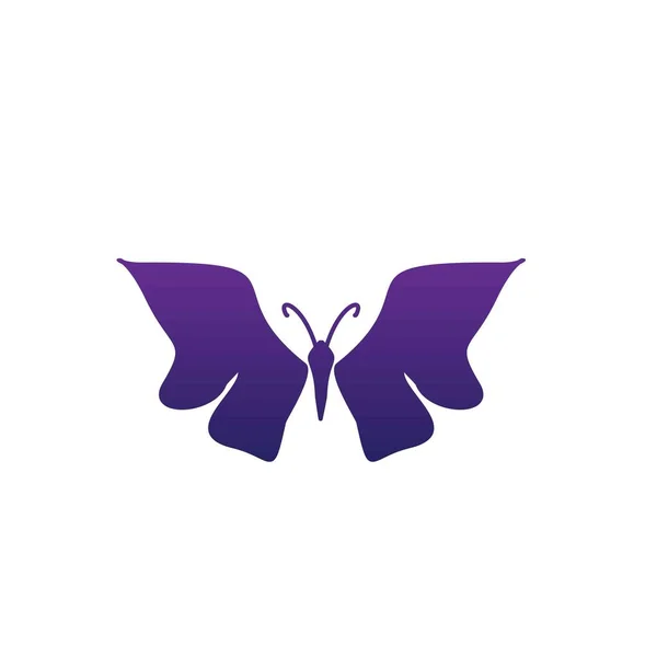 Borboleta Logo Design Com Conceito Moderno Modelo Vetor Borboleta Ícone —  Vetores de Stock