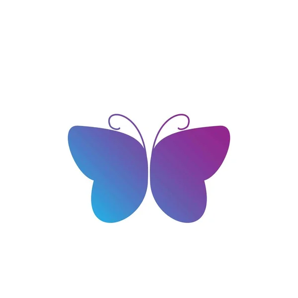 Borboleta Logo Design Com Conceito Moderno Modelo Vetor Borboleta Ícone —  Vetores de Stock