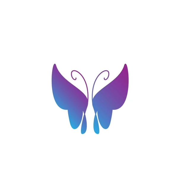 Дизайн Логотипу Метелика Сучасною Концепцією Шаблон Піктограми Метелика Векторний — стоковий вектор