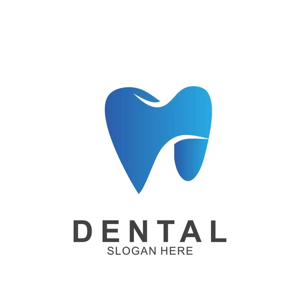 Modelo Design Colorido Logotipo Dental Ícone Dente Abstrato Moderno —  Vetores de Stock