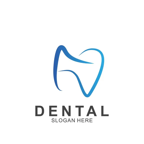 Дизайн Стоматологічного Логотипу Барвистий Шаблон Ікона Зуб Абстрактний Сучасний — стоковий вектор
