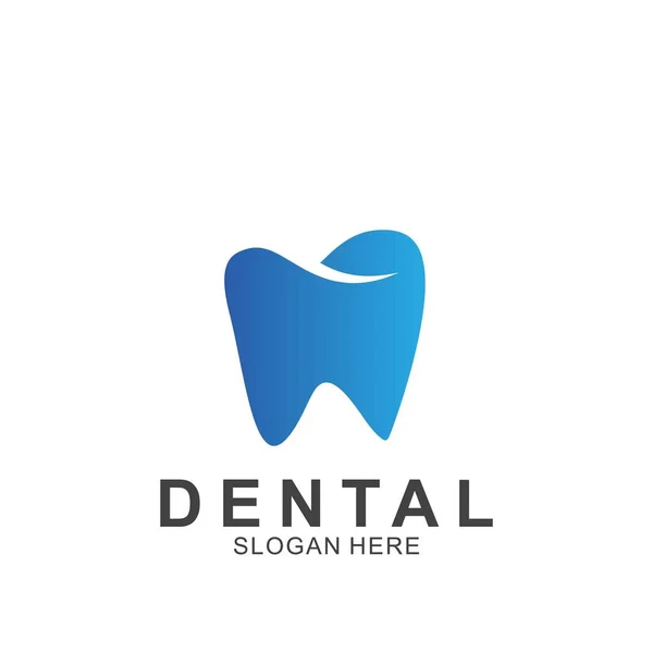 Dental Logo Colorful Design Template Icon Tooth Abstract Modern — Stock Vector
