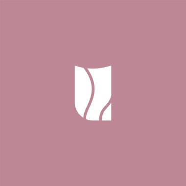 Lüks çiçek logosu tasarımı. Süs çiçeği soyut vektörü. Mücevher butiği vektör işareti.