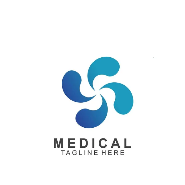 Template Design Medical Cross — 스톡 벡터