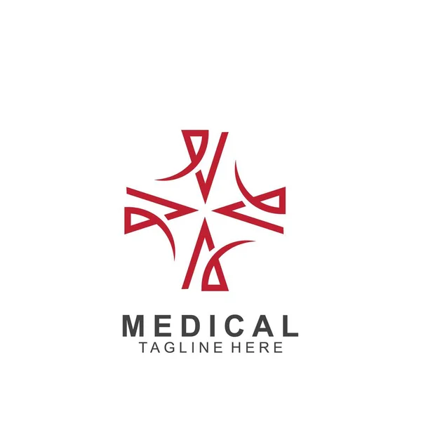 Health logo template design.Medical Cross logo