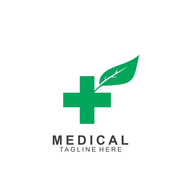 Diseño Plantilla Logotipo Salud — Vector de stock