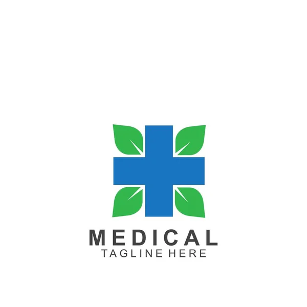 Template Design Medical Cross — 스톡 벡터