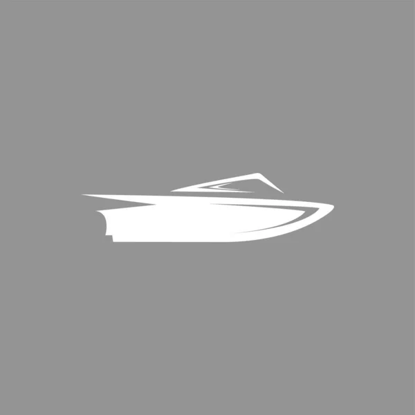 Logo Premium Ship Concept Moderne Icône Navire Illustration Vectorielle — Image vectorielle