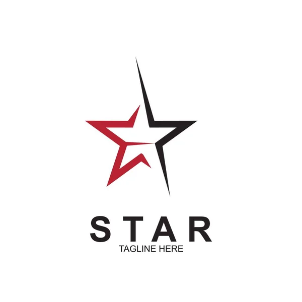 Premium Stern Logo Design Abstrakte Icon Sternvektorvorlage — Stockvektor