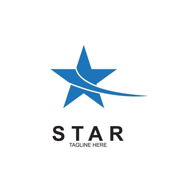 Diseño Logotipo Estrella Premium Icono Abstracto Estrella Vector Plantilla — Archivo Imágenes Vectoriales