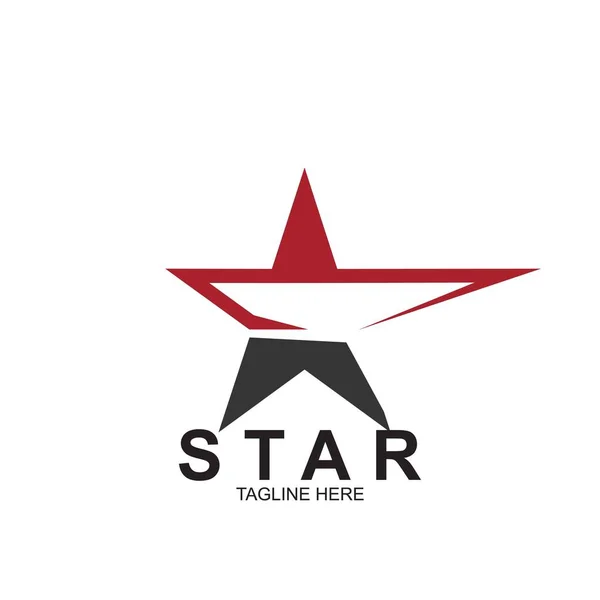 Premium Yıldız Logo Tasarımı Soyut Simge Yıldız Vektör Şablonu — Stok Vektör