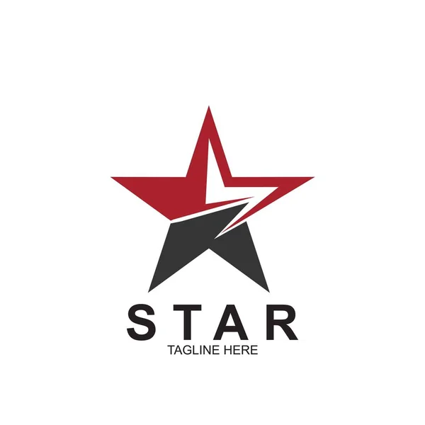 Diseño Logotipo Estrella Premium Icono Abstracto Estrella Vector Plantilla — Archivo Imágenes Vectoriales