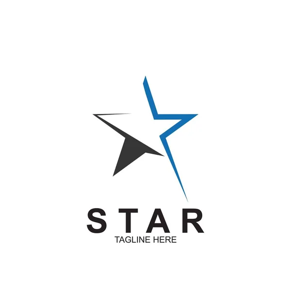 Premium Star Logo Design Abstract Icon Star Vector Template — Stock Vector