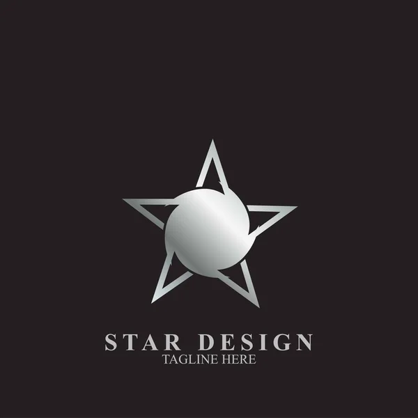 Premium Star Logo Design Abstract Icon Star Vector Template — Stock Vector