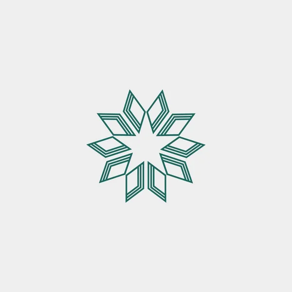 Дизайн Логотипу Преміум Зірки Абстрактний Шаблон Зірки Піктограм Векторний — стоковий вектор