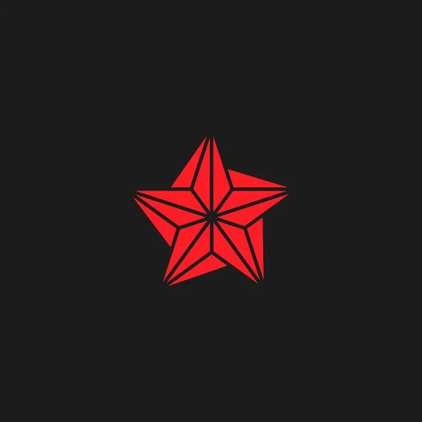 Projekt Logo Gwiazdy Premium Abstrakcyjny Wzór Wektora Gwiazdy Ikony — Wektor stockowy