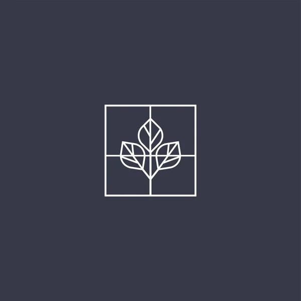 プレミアムツリーロゴデザイン アブストラクトツリーアイコンベクトルイラスト — ストックベクタ