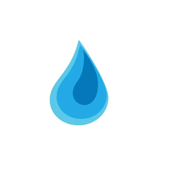 Дизайн Логотипа Капли Воды Современной Концепцией Векторная Иллюстрация Масла — стоковый вектор