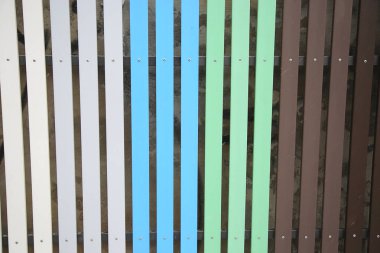 güzel çok renkli çit