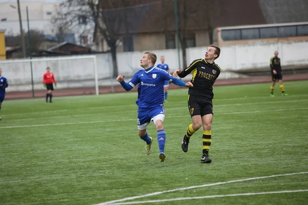 Daugavpils içinde Preseason futbol turnuvası — Stok fotoğraf