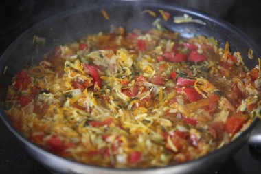 tavada sıcak Sebze Güveç