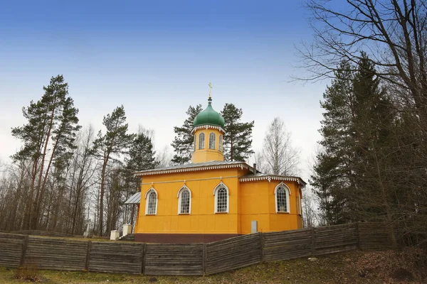 Livani District Lettonie Mars 2020 Jersika Christ Transfiguration Church — Photo