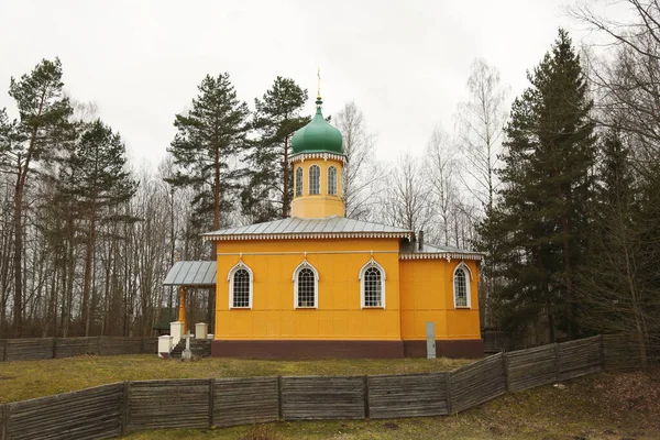Livani District Latvia March 2020 Jersika Christ Transfiguration Church – stockfoto