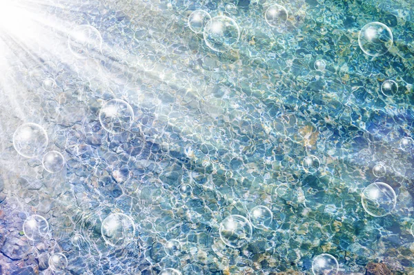 Abstract Background Bubbles — Stock Photo, Image