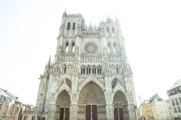 Słynna Notre Dame Paris Średniowieczna Katedra Katolicka Paryż — Zdjęcie stockowe