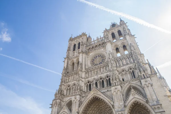 Słynna Notre Dame Paris Średniowieczna Katedra Katolicka Paryż — Zdjęcie stockowe