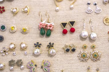 Güzel mücevherleri kapatın.