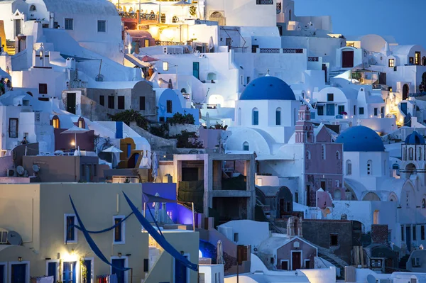 Traditionelle Griechische Architektur Der Insel Santorin Griechenland — Stockfoto