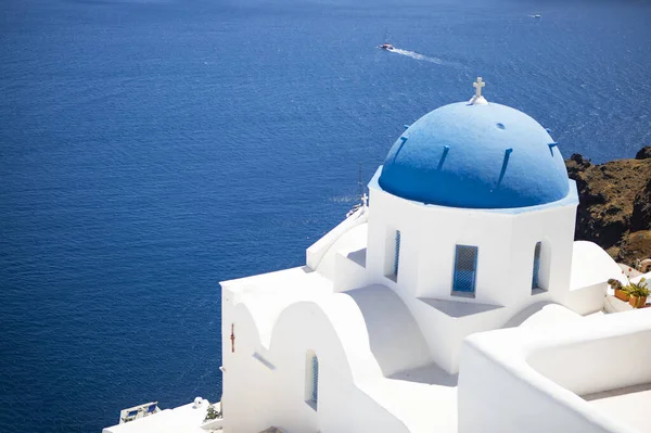 Kyrkan Santoriniön Grekland — Stockfoto