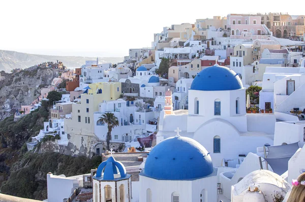 Ortodoks Kilisesi Santorini Adası Yunanistan — Stok fotoğraf