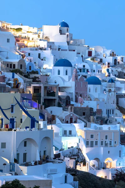 Architettura Tradizionale Greca Dell Isola Santorini Grecia — Foto Stock