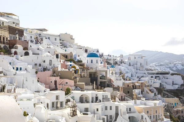 Architettura Tradizionale Greca Dell Isola Santorini Grecia — Foto Stock