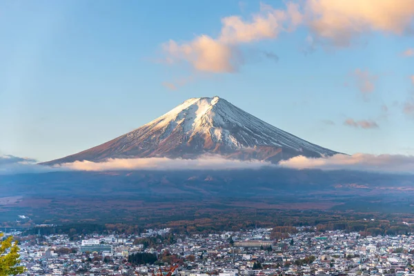 Góra Fuji Miasto Rano Fujiyoshida Prefektura Yamanashi Japonia — Zdjęcie stockowe