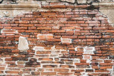 Ayudhaya ilindeki eski bir tapınakta (Tayland)