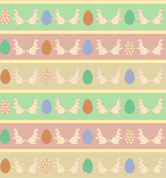 Easter seamless pattern — Stock Vector