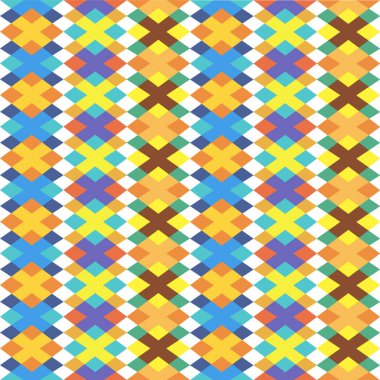 geometrik seamless modeli. Arka plan. Vektör illustratio