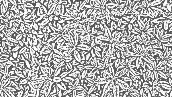 Doğal sorunsuz doku. Vektör desen yaprakları ile